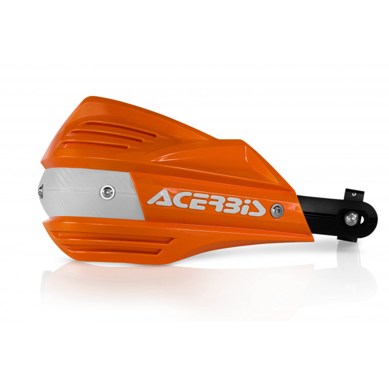 Protèges mains X-FACTOR - Honda AFRICA TWIN + Ducati - Orange/Blanc Protèges mains X-FACTOR - Honda AFRICA TWIN + Ducati - Orange/Blanc