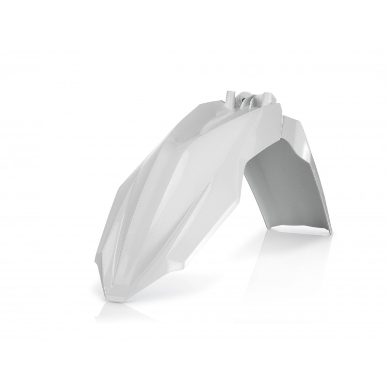 Garde Boue Avant HVA TC125 14-15 + TC250 14-16 + FC250/350/450 14-15 + FE 15-16 - Blanc