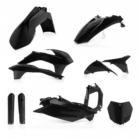 FULL PLASTIC KIT KTM SX/SXF 2015 - BLACK
