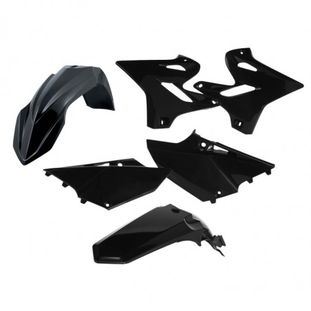 PLASTIC KIT YAMAHA 125/250 YZ+WR 15-21 - BLACK