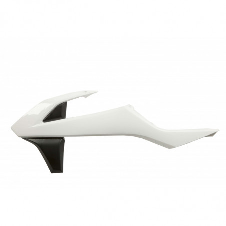 RADIATOR SCOOPS KTM EXC 17-18 + SX 16-18 - WHITE/BLACK