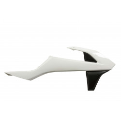 RADIATOR SCOOPS KTM EXC 17-18 + SX 16-18 - WHITE/BLACK