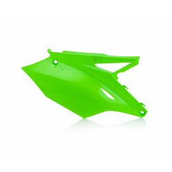 Plaques Latérales Kawasaki KXF250 17-20 + KXF450 16-18 - Vert Fluo