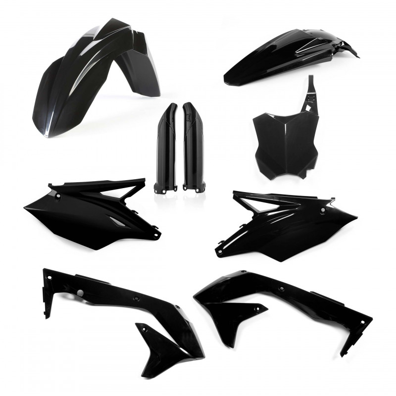 Full Kit Plastique Kawasaki KXF450 16-18 - Noir