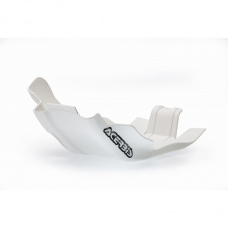 SKID PLATE KTM EXC 250-300 17-19 + HVA TE 250-300 17-19 - WHITE