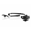 SET CHAIN GUIDE + CHAIN SLIDER KTM EXC/EXCF 17-23 - BLACK