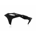 RADIATOR SCOOPS KAWASAKI KXF250 17-20 - BLACK