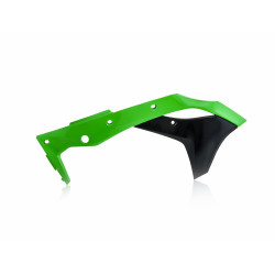 Ouies de radiateurs Kawasaki KXF250 17-20 - Vert/Noir