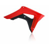 Ouies de radiateurs Honda CRF450 17-20 + CRF250 18-21 - Rouge/Noir