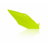 Plaques Latérales Honda CRF450 17-20 + CRF250 18-21 - Jaune Fluo