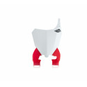 FRONT NUMBER PLATE RAPTOR HONDA CRF450 17-20 / CRF250 18-21 - WHITE/RED