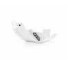 Sabot Moteur KTM EXCF250/350 18-19 + HVA FE 250/350 18-19 - Blanc