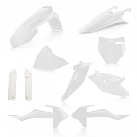 FULL PLASTIC KIT KTM SX 85 18-23 + GASGAS MC 85 21-23 - WHITE