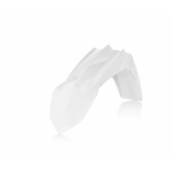 Garde Boue Avant Yamaha 125/250 YZ 22-23 + YZF450 18-22 + YZF250 19-23 + WRF450 19-23 + WRF250 20-23 - Blanc