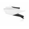 Plaques Latérales Yamaha YZF450 18-22 + YZF250 19-23 + WRF450 19-23 + WRF250 20-23 - Blanc/Noir