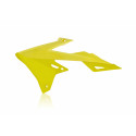RADIATOR SCOOPS SUZUKI RMZ250 19-23 / RMZ 450 18-23 - YELLOW
