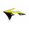 RADIATOR SCOOPS SUZUKI RMZ250 19-23 / RMZ 450 18-23 - YELLOW/BLACK