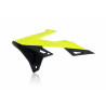 RADIATOR SCOOPS SUZUKI RMZ250 19-23 / RMZ 450 18-23 - FLUO YELLOW/BLACK