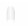LOWER FORK COVER SUZUKI RMZ250 19-23 / RMZ 450 18-23 - WHITE