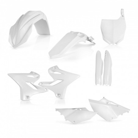FULL PLASTIC KIT YAMAHA YZ 125-250 15-23 - WHITE