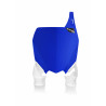 Plaque Avant RAPTOR Yamaha 125/250 YZ 22-23 + YZF450 18-22 + YZF250 19-23 - Bleu/Blanc