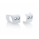 FORK SHOE COVER KTM + HVA + SHERCO + GAS GAS - WHITE