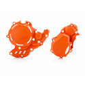 Protection Moteur X-Power 4-Temps KTM EXCF 250-350 + HVA FE 250-350 - 16-23 - Orange
