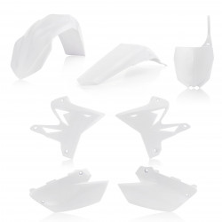 Kit Plastique Restylé Yamaha 2 Temps 02-14 - 5 pieces - Blanc