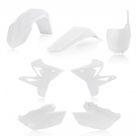RESTYLE PLASTIC KIT YAMAHA 2 STROKE 02-14 - 5 PIECES - WHITE