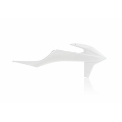 Ouies de radiateurs KTM SX-SXF 19-22 / EXC-EXCF 20-23 - Blanc