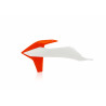 Ouies de radiateurs KTM SX-SXF 19-22 / EXC-EXCF 20-23 - Orange/Blanc