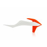 Ouies de radiateurs KTM SX-SXF 19-22 / EXC-EXCF 20-23 - Orange/Blanc