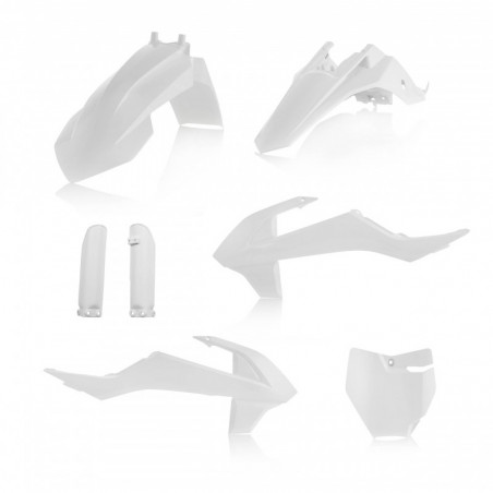 FULL PLASTIC KIT KTM 65 16-23 + GASGAS MC 65 21-23 - WHITE