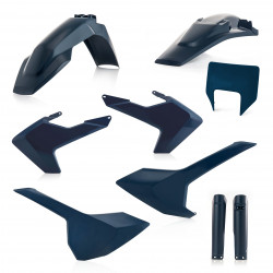 Full Kit Plastique + Plaque Phare HVA TE-FE 17/19 - Bleu