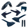Full Kit Plastique + Plaque Phare HVA TE-FE 17/19 - Bleu