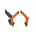 X-GRIP FRAME PROTECTOR KTM SX-SXF 19-22 - BLACK/ORANGE