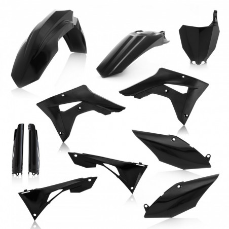 Full Kit Plastique Honda CRF250X-300X 19-21 + CRF450X 19-20 / 7 pieces - Noir