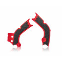 Protection Cadre X-Grip Honda CRF450 19-20 + CRF250 20-21 - Rouge/Noir