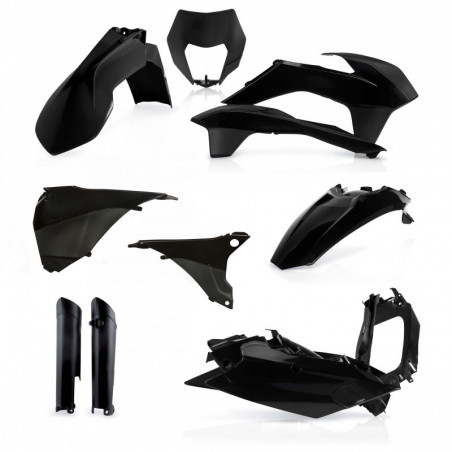 Full Kit Plastique KTM EXC/EXCF 14-15 - Noir