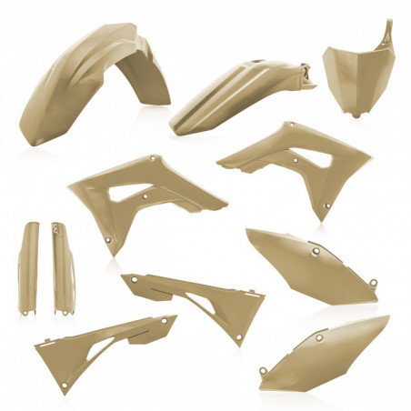 Full Kit Plastique Honda CRF450 19-20 + CRF250 19-21 / 7 pieces - SAND