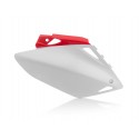 Plaques Latérales Honda CRF450 07-08 - Blanc/Rouge