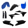 Full Kit Plastique Yamaha YZF250 14/18 + 450 14/17 - Noir/Bleu