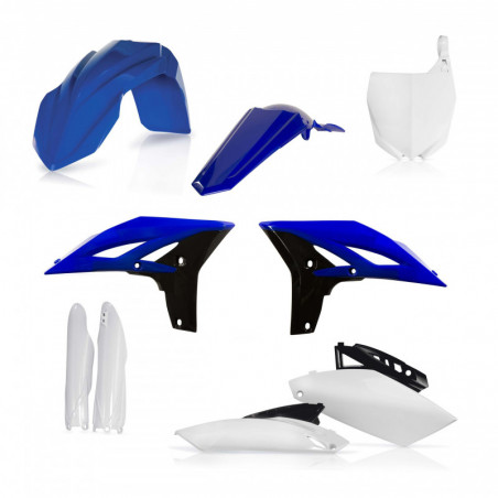 FULL PLASTIC KIT YAMAHA YZF250 10-13 - BRILLANT BLUE/WHITE