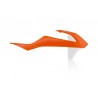 Ouies de radiateurs KTM 85 SX 18-23 + GasGas 85 MC 21-23 - Orange/Blanc