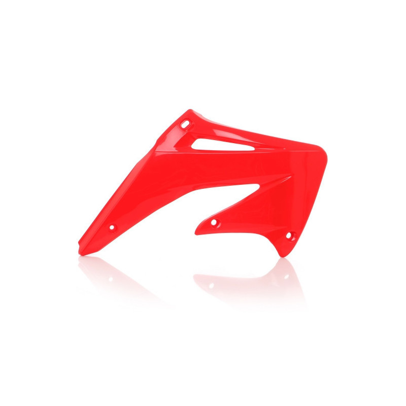 Ouies de radiateurs Honda CRE 450 F 04 + 450 R 02-04 - Rouge