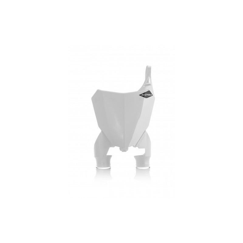 Plaque Avant RAPTOR Honda CRF450 17-20 / CRF250 18-21 - Blanc