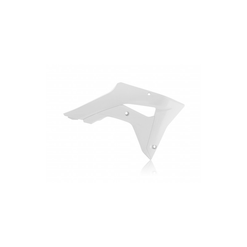 Ouies de radiateurs Honda CRF 250-300 RX 19-23 + CRF 450 X/L/RX 19-20 - Blanc