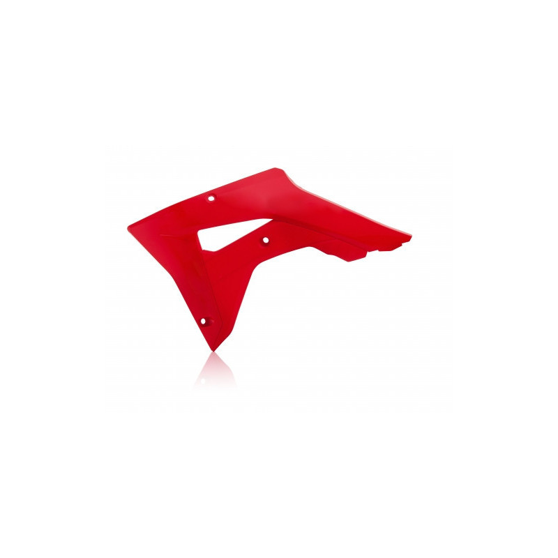Ouies de radiateurs Honda CRF 250-300 RX 19-23 + CRF 450 X/L/RX 19-20 - Rouge