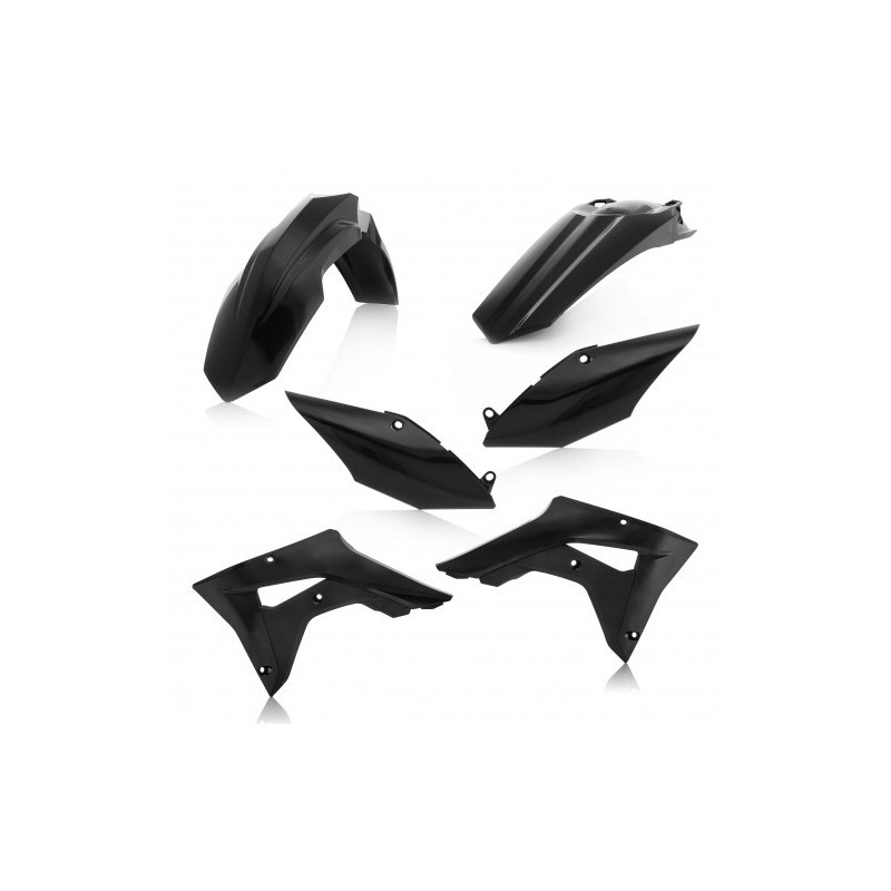Kit Plastique Honda CRF250/300 RX 19-21 + CRF450X 17-20 - Noir