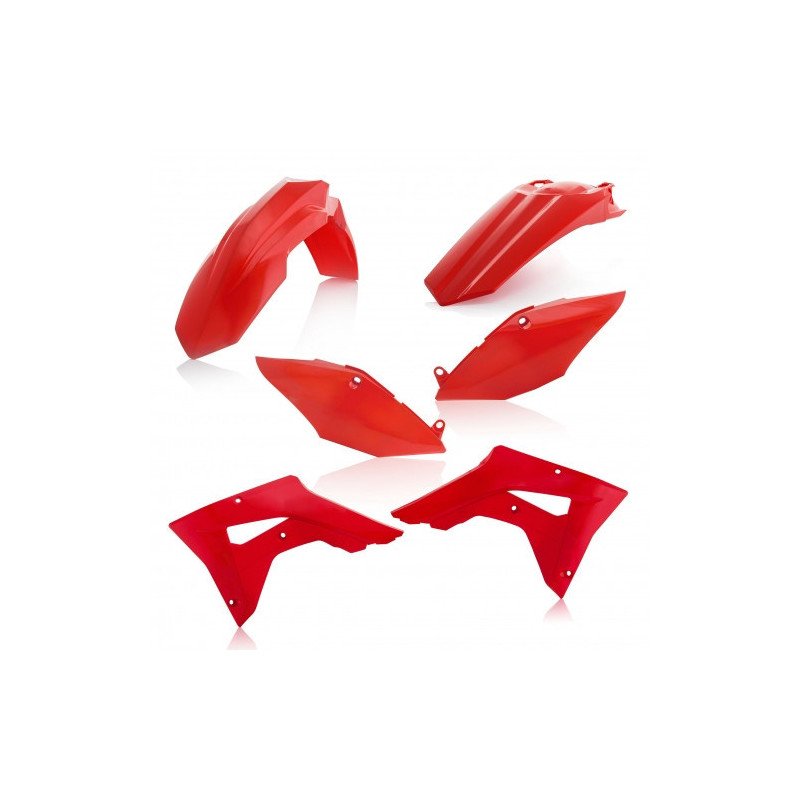 Kit Plastique Honda CRF250/300 RX 19-21 + CRF450X 17-20 - Rouge